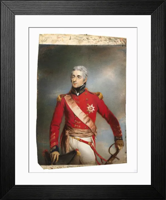 Framed Print : Portrait of Arthur Wellesley, later 1st Duke of Wellington, c. 1806-1807. Creator Framed Print : Portrait of Arthur Wellesley, later 1st Duke of Wellington, c. 1806-1807. Creator
