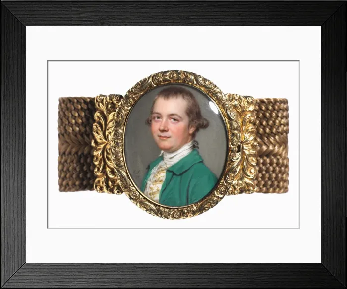 Framed Print : Portrait of Constantine Phipps, 1770. Creator: John I Smart (British, 1741-1811) Framed Print : Portrait of Constantine Phipps, 1770. Creator: John I Smart (British, 1741-1811)