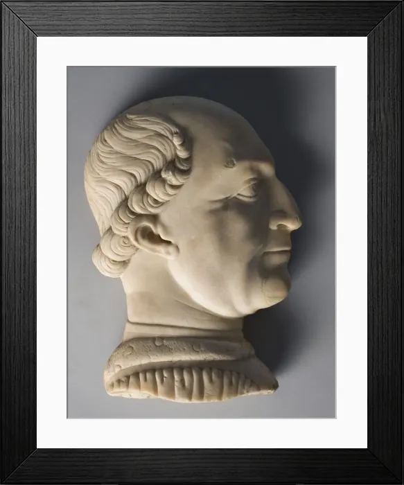 Framed Print : Portrait of Francesco Sforza, 1450-1499. Creator: Unknown Framed Print : Portrait of Francesco Sforza, 1450-1499. Creator: Unknown