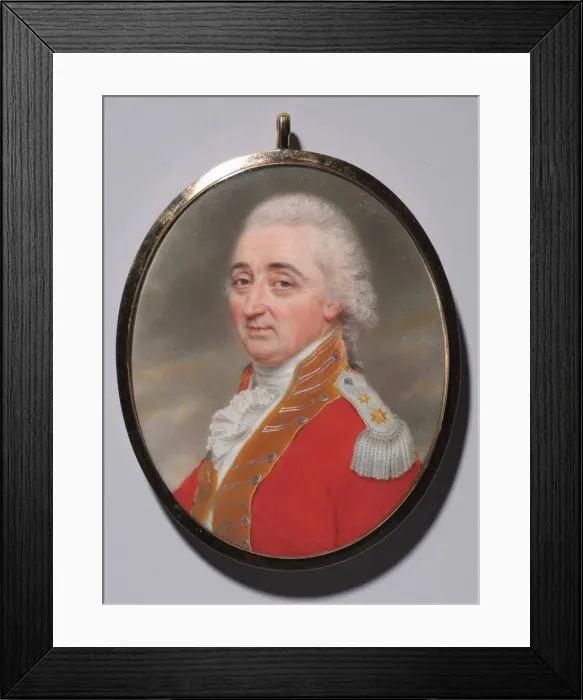Framed Print : Portrait of Lieutenant General Daniel Burr, 1799. Creator: John I Smart (British, 1741-1811) Framed Print : Portrait of Lieutenant General Daniel Burr, 1799. Creator: John I Smart (British, 1741-1811)