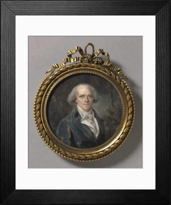 Framed Print : Portrait of Noel-Francois Charles Caille des Fontaines, 1795 Framed Print : Portrait of Noel-Francois Charles Caille des Fontaines, 1795
