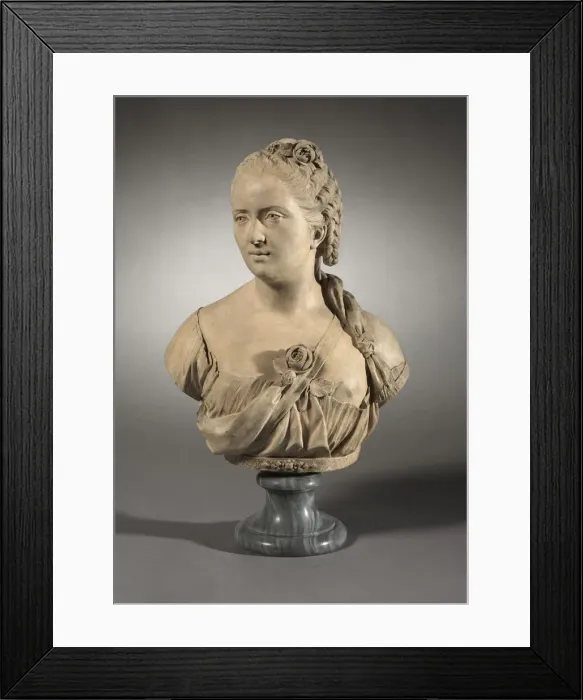 Framed Print : Portrait of a Woman, 1759. Creator: Jean Baptiste Defernex (French, c. 1729-1783) Framed Print : Portrait of a Woman, 1759. Creator: Jean Baptiste Defernex (French, c. 1729-1783)
