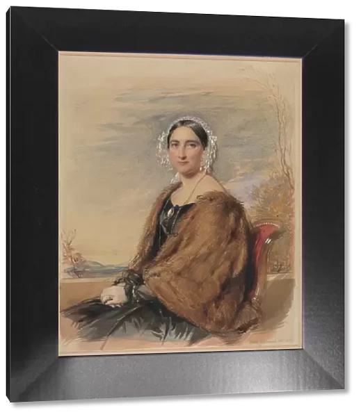 Portrait of a Woman, 1851. Creator: George Richmond (British, 1809-1896)