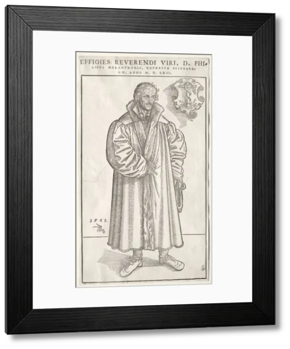 Framed Print : Philipp Melanchthon. Creator: Lucas Cranach (German, 1515-1586) Framed Print : Philipp Melanchthon. Creator: Lucas Cranach (German, 1515-1586)