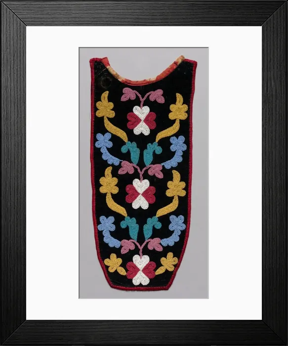 Framed Print : Placket, late 1800s. Creator: Unknown Framed Print : Placket, late 1800s. Creator: Unknown