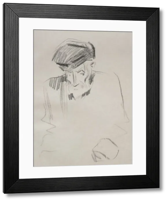 Framed Print : Pierre Auguste Renoir. Creator: Jean Louis Forain (French, 1852-1931) Framed Print : Pierre Auguste Renoir. Creator: Jean Louis Forain (French, 1852-1931)