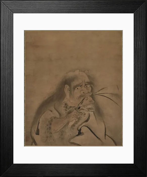 Framed Print : Portrait of Shinno, late 1400s-early 1500s. Creator: Shoryo (Japanese) Framed Print : Portrait of Shinno, late 1400s-early 1500s. Creator: Shoryo (Japanese)