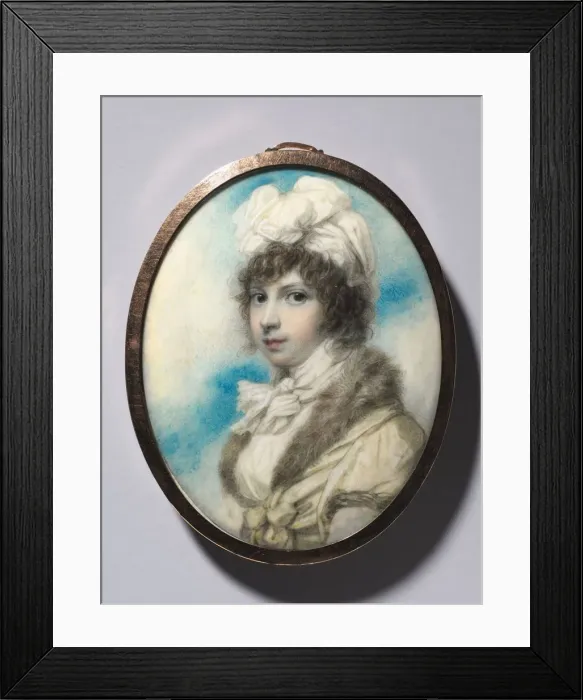 Framed Print : Portrait of the Hon. Anne Annesley, later Countess of Mountnorris, c. 1800. Creator Framed Print : Portrait of the Hon. Anne Annesley, later Countess of Mountnorris, c. 1800. Creator