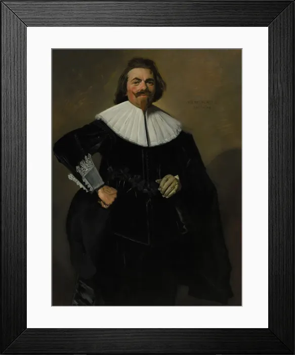 Framed Print : Portrait of Tieleman Roosterman, 1634. Creator: Frans Hals (Dutch, c. 1581-1666) Framed Print : Portrait of Tieleman Roosterman, 1634. Creator: Frans Hals (Dutch, c. 1581-1666)