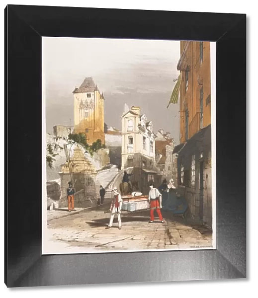 Picturesque Architecture in Paris, Ghent, Antwerp, Rouen, Etc. : Tour de Remy, Dieppe, 1839