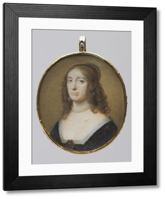 Framed Print : Portrait of Elizabeth Stuart, Electress Palatine and Queen of Bohemia, 1630s. Creator Framed Print : Portrait of Elizabeth Stuart, Electress Palatine and Queen of Bohemia, 1630s. Creator