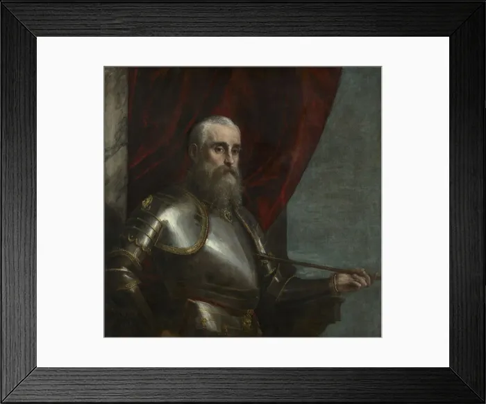 Framed Print : Portrait of Agostino Barbarigo, after about 1571. Creator: Paolo Veronese (Italian, 1528-1588) Framed Print : Portrait of Agostino Barbarigo, after about 1571. Creator: Paolo Veronese (Italian, 1528-1588)