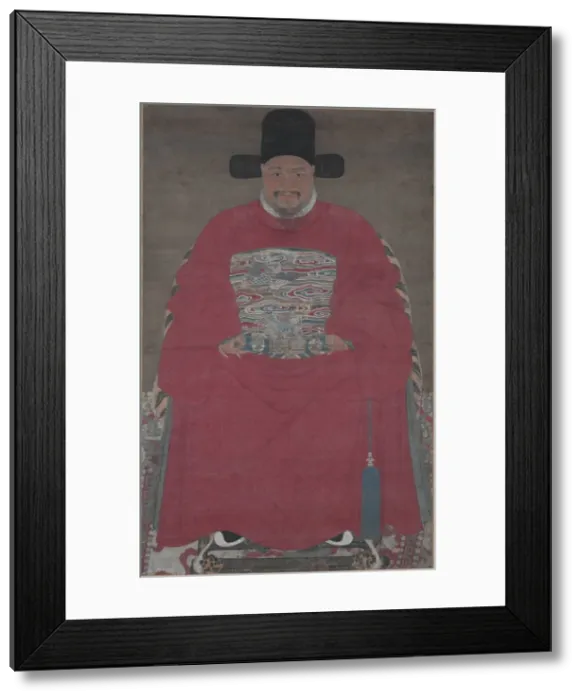 Framed Print : Portrait of an Official, 1600s-1700s. Creator: Unknown Framed Print : Portrait of an Official, 1600s-1700s. Creator: Unknown