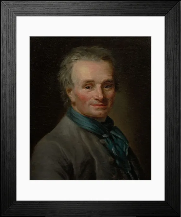 Framed Print : Portrait of Jean-Baptiste Lemoyne the Younger, 1772. Creator: Elisabeth Louise Vigee-LeBrun Framed Print : Portrait of Jean-Baptiste Lemoyne the Younger, 1772. Creator: Elisabeth Louise Vigee-LeBrun