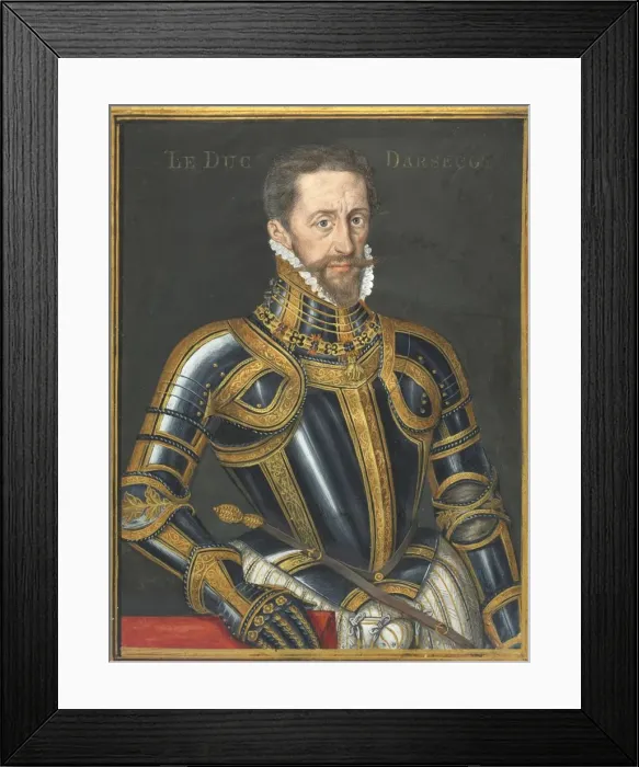 Framed Print : Portrait of Philippe de Croy, Duke of Aerschot, 1800s. Creator: Unknown Framed Print : Portrait of Philippe de Croy, Duke of Aerschot, 1800s. Creator: Unknown
