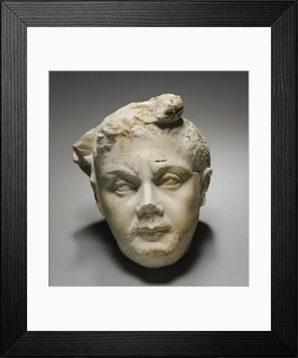 Framed Print : Portrait of the Emperor Balbinus, 200-300. Creator: Unknown Framed Print : Portrait of the Emperor Balbinus, 200-300. Creator: Unknown