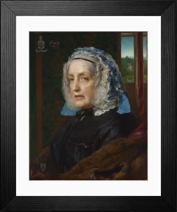 Framed Print : Portrait of Susanna Rose, 1862. Creator: Frederick Sandys (British, 1829-1904) Framed Print : Portrait of Susanna Rose, 1862. Creator: Frederick Sandys (British, 1829-1904)