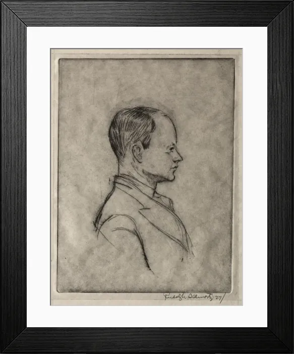 Framed Print : Portrait. Creator: Rudolf Schwartz (American, 1866-1912) Framed Print : Portrait. Creator: Rudolf Schwartz (American, 1866-1912)