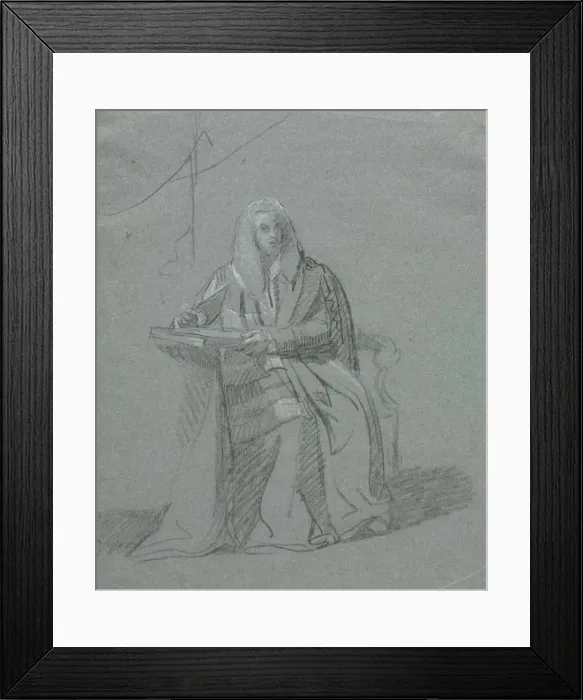 Framed Print : Portrait of William Murray, Earl of Mansfield (1705-1793), c Framed Print : Portrait of William Murray, Earl of Mansfield (1705-1793), c
