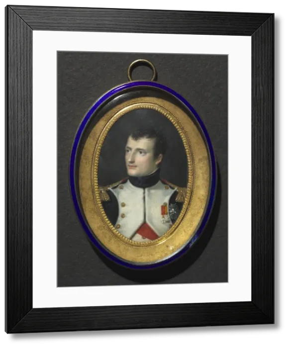 Framed Print : Portrait of Napoleon I, Emperor of the French, 1805. Creator: Ferdinand Quaglia (Italian Framed Print : Portrait of Napoleon I, Emperor of the French, 1805. Creator: Ferdinand Quaglia (Italian
