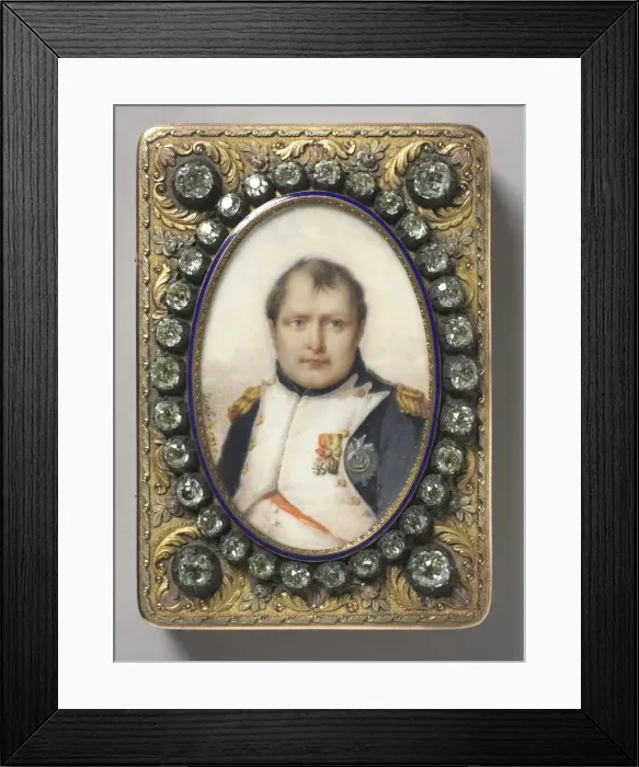 Framed Print : Portrait of Napoleon I, Emperor of the French, 1810. Creator: Jean-Baptiste Isabey (French Framed Print : Portrait of Napoleon I, Emperor of the French, 1810. Creator: Jean-Baptiste Isabey (French