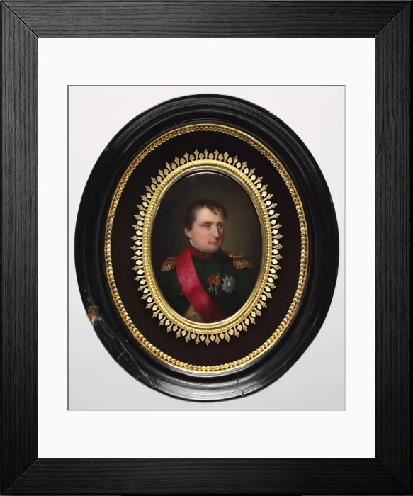 Framed Print : Portrait of Napoleon I, Emperor of the French, 1841. Creator: William Essex (British, 1784-1869) Framed Print : Portrait of Napoleon I, Emperor of the French, 1841. Creator: William Essex (British, 1784-1869)