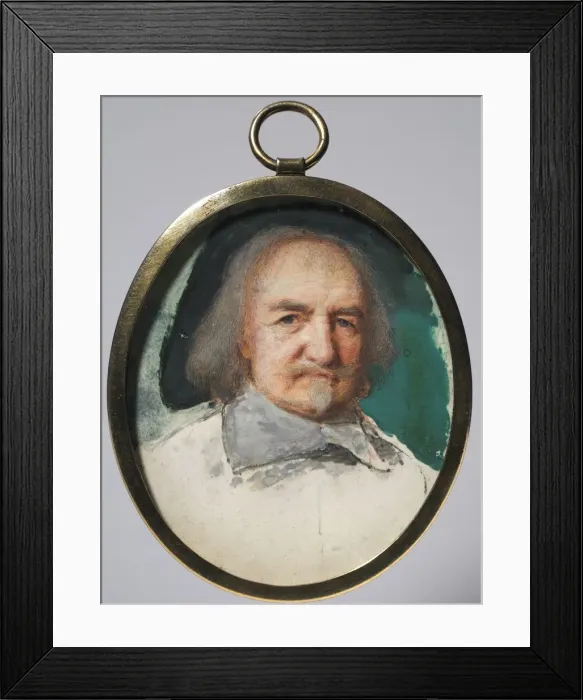 Framed Print : Portrait of Thomas Hobbes, c. 1660. Creator: Samuel Cooper (British, 1608 / 09-1672) Framed Print : Portrait of Thomas Hobbes, c. 1660. Creator: Samuel Cooper (British, 1608 / 09-1672)