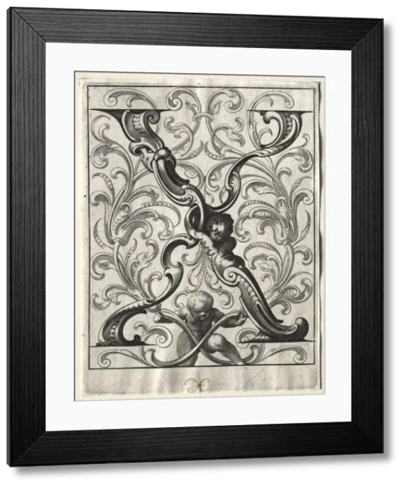 Framed Print : New ABC Booklet: X, 1627. Creator: Lucas Kilian (German, 1579-1637) Framed Print : New ABC Booklet: X, 1627. Creator: Lucas Kilian (German, 1579-1637)