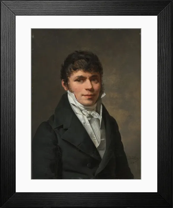 Framed Print : Nicolas Louis Faret and Madame Nicolas Louis Faret, 1812. Creator: Martin Drolling (French Framed Print : Nicolas Louis Faret and Madame Nicolas Louis Faret, 1812. Creator: Martin Drolling (French