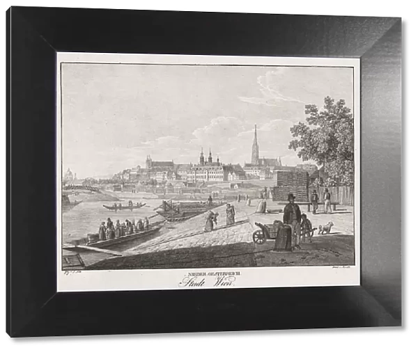 Nieder-oesterreich, Stadt Wien. Creator: Jakob Alt (Austrian, 1789-1872)