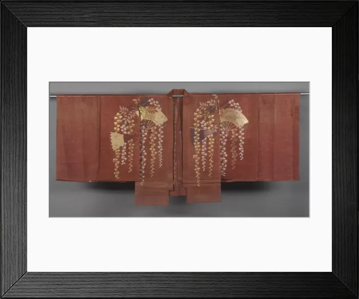 Framed Print : Noh Costume (Choken), 1800-1850. Creator: Unknown Framed Print : Noh Costume (Choken), 1800-1850. Creator: Unknown