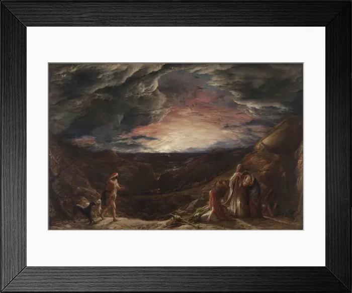 Framed Print : Noah: The Eve of the Deluge, 1848. Creator: John Linnell (British, 1792-1882) Framed Print : Noah: The Eve of the Deluge, 1848. Creator: John Linnell (British, 1792-1882)