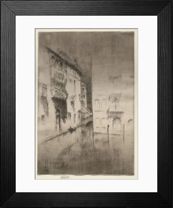 Framed Print : Nocturne: Palaces, c. 1880. Creator: James McNeill Whistler (American, 1834-1903) Framed Print : Nocturne: Palaces, c. 1880. Creator: James McNeill Whistler (American, 1834-1903)