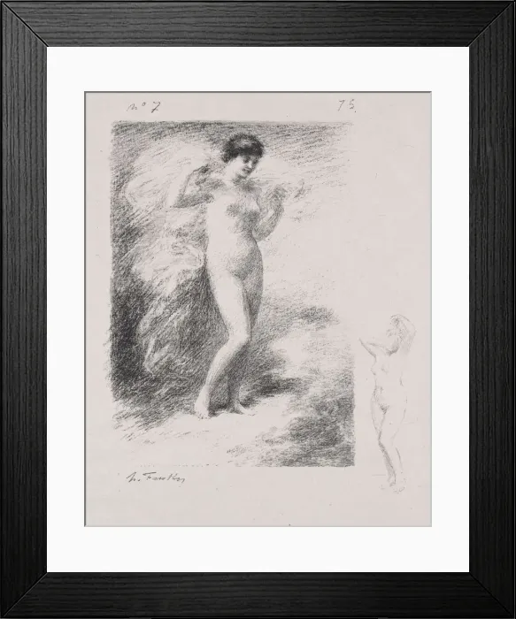 Framed Print : Neere. Creator: Henri Fantin-Latour (French, 1836-1904) Framed Print : Neere. Creator: Henri Fantin-Latour (French, 1836-1904)