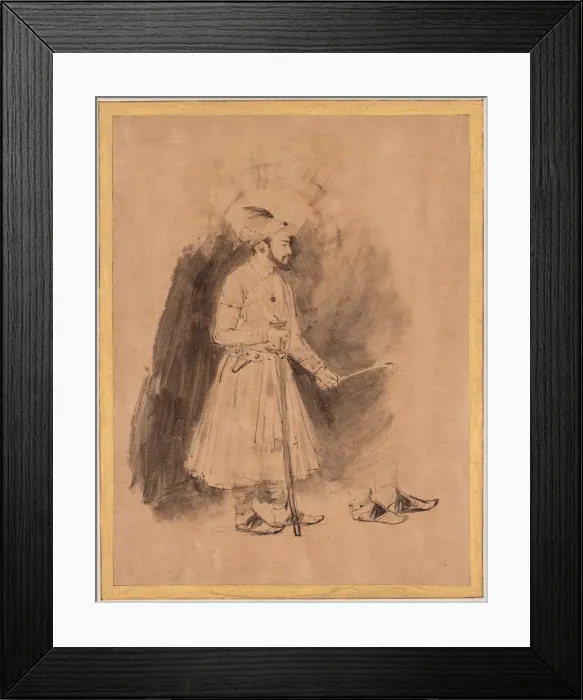 Framed Print : Shah Jahan, c. 1656-1661. Creator: Rembrandt van Rijn (Dutch, 1606-1669) Framed Print : Shah Jahan, c. 1656-1661. Creator: Rembrandt van Rijn (Dutch, 1606-1669)