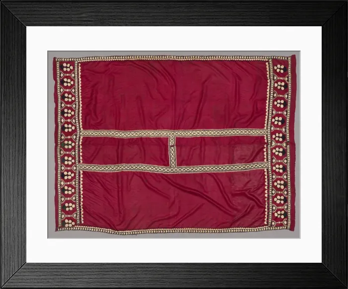 Framed Print : Shawl ( Cadar ), 1800s - early 1900s. Creator: Unknown Framed Print : Shawl ( Cadar ), 1800s - early 1900s. Creator: Unknown
