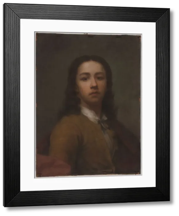 Framed Print : Self-Portrait, mid 1700s. Creator: Anton Raphael Mengs (German, 1728-1779) Framed Print : Self-Portrait, mid 1700s. Creator: Anton Raphael Mengs (German, 1728-1779)