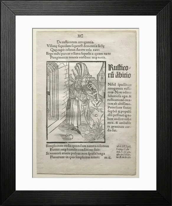 Framed Print : Ship of Fools, after 1497. Creator: Albrecht Dürer (German, 1471-1528) Framed Print : Ship of Fools, after 1497. Creator: Albrecht Dürer (German, 1471-1528)