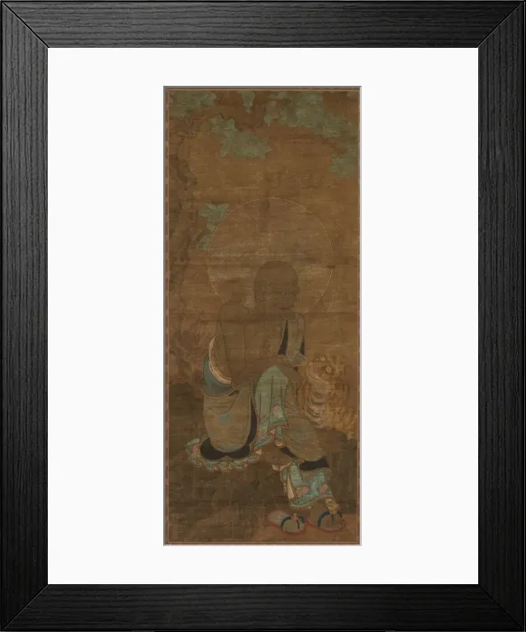 Framed Print : Rakkan (Arhat), 1300s. Creator: Unknown Framed Print : Rakkan (Arhat), 1300s. Creator: Unknown