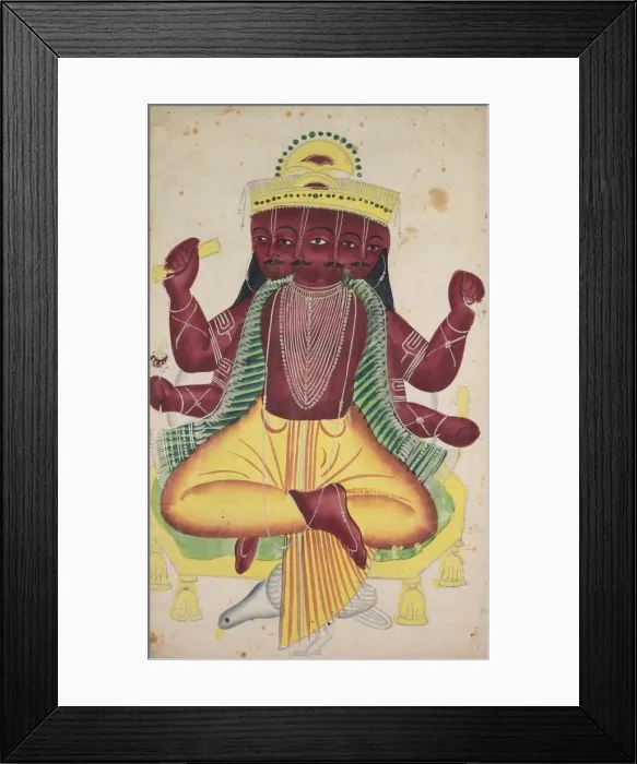 Framed Print : Ravana, 1800s. Creator: Unknown Framed Print : Ravana, 1800s. Creator: Unknown