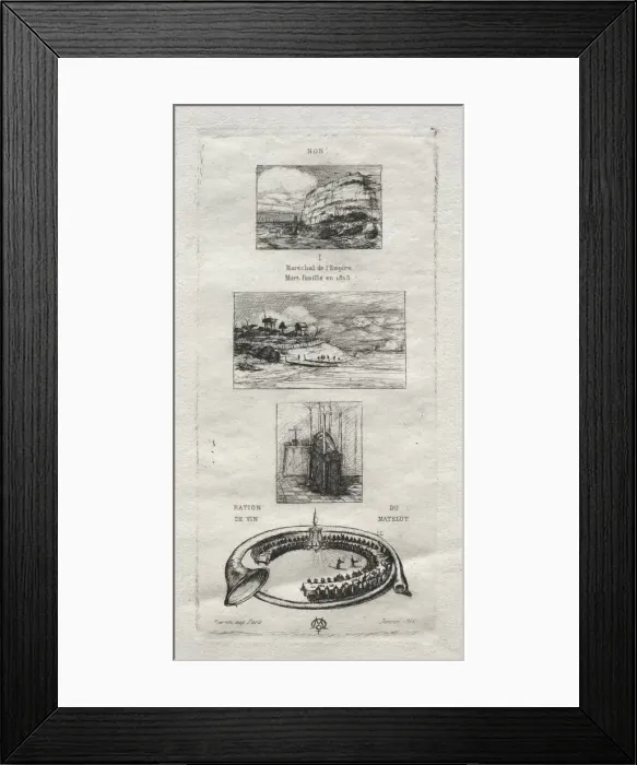 Framed Print : Rebus: No, Morny is not dead for he is marrying again, 1866. Creator: Charles Meryon Framed Print : Rebus: No, Morny is not dead for he is marrying again, 1866. Creator: Charles Meryon