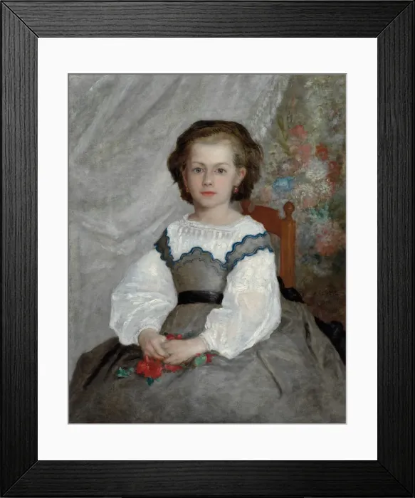 Framed Print : Romaine Lacaux, 1864. Creator: Pierre-Auguste Renoir (French, 1841-1919) Framed Print : Romaine Lacaux, 1864. Creator: Pierre-Auguste Renoir (French, 1841-1919)