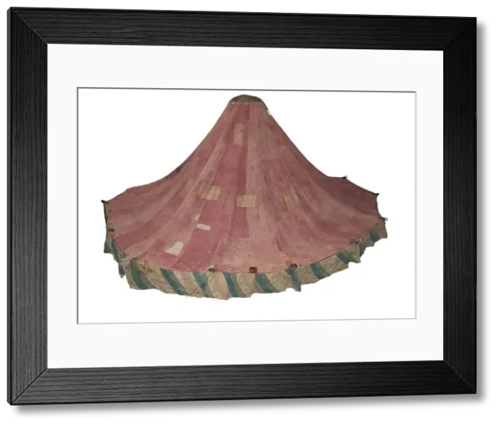 Framed Print : Royal Round Tent made for Muhammad Shah (Roof), 1834-1848. Creator: Unknown Framed Print : Royal Round Tent made for Muhammad Shah (Roof), 1834-1848. Creator: Unknown
