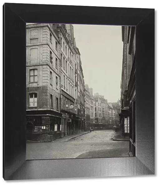 Rue de la Ferronnerie, c. 1865. Creator: Charles Marville (French, 1816-1879)