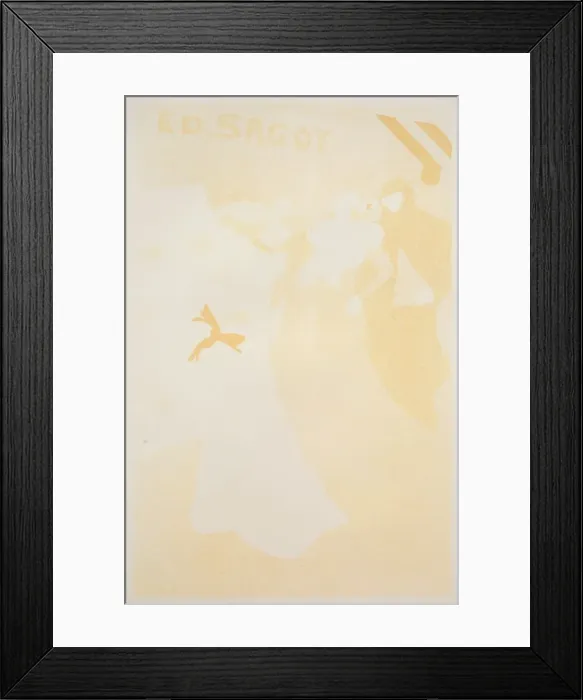 Framed Print : Sagots Gallery, 1898. Creator: Georges Alfred Bottini (French, 1874-1907) Framed Print : Sagots Gallery, 1898. Creator: Georges Alfred Bottini (French, 1874-1907)