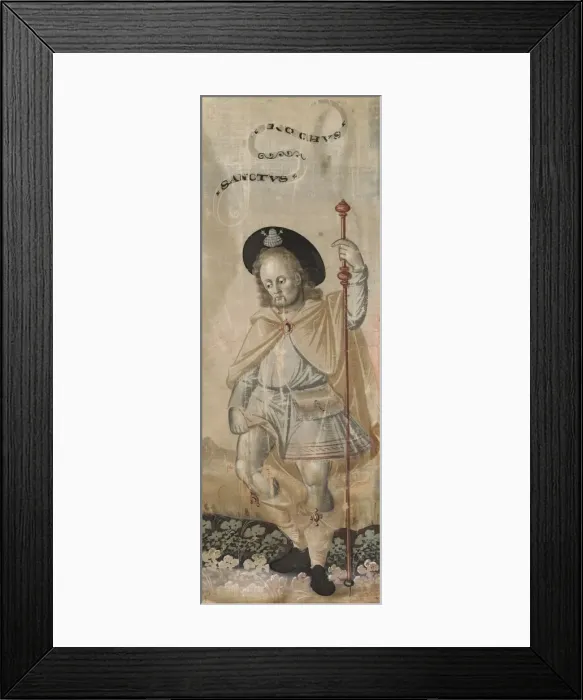 Framed Print : Saint Roch, early 1600s. Creator: Unknown