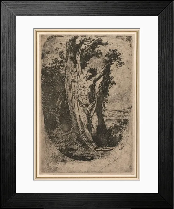 Framed Print : Saint Sebastian, about 1776. Creator: James Barry (Irish, 1741-1806) Framed Print : Saint Sebastian, about 1776. Creator: James Barry (Irish, 1741-1806)