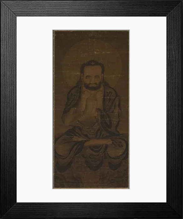 Framed Print : Sakyamuni Buddha, 1300s. Creator: Unknown Framed Print : Sakyamuni Buddha, 1300s. Creator: Unknown