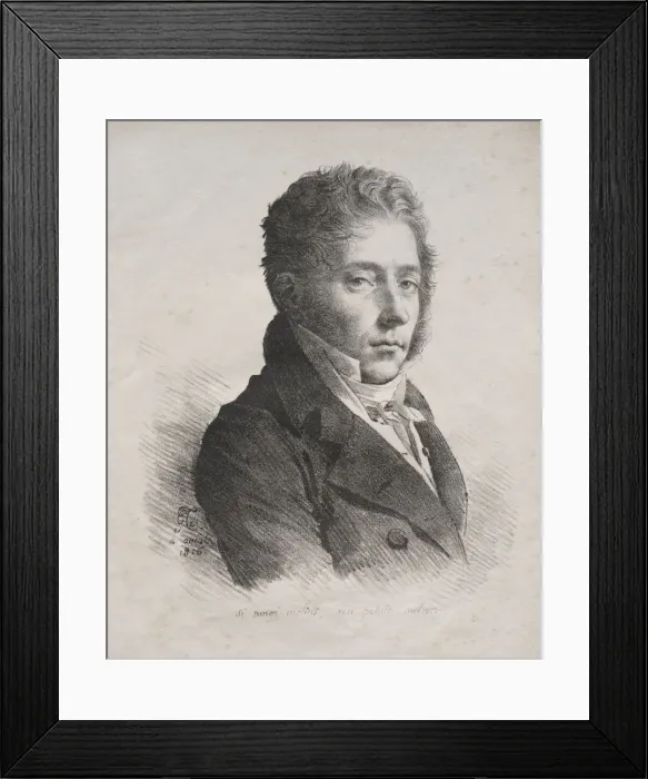 Framed Print : Receuil dessais lithographiques, 1816. Creator: Darmet (French); Anne-Louis Girodet Framed Print : Receuil dessais lithographiques, 1816. Creator: Darmet (French); Anne-Louis Girodet