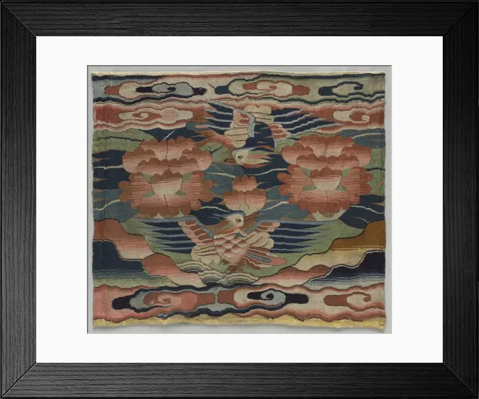 Framed Print : Rank Badge (buzi), c. 1500-50. Creator: Unknown Framed Print : Rank Badge (buzi), c. 1500-50. Creator: Unknown